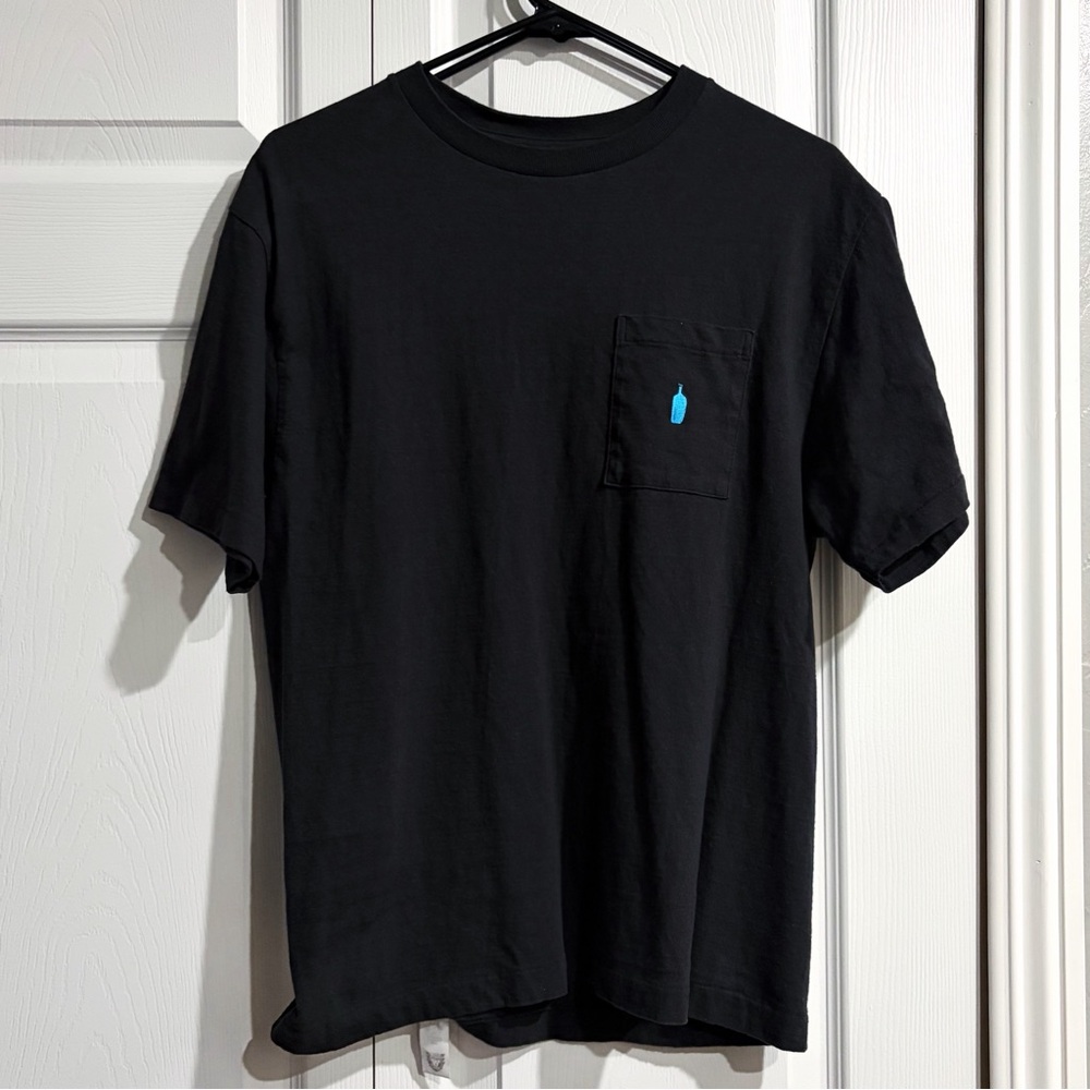 Small Blue Bottle Coffee × HUMAN MADE Collaboration T shirt JAPAN Limited Black